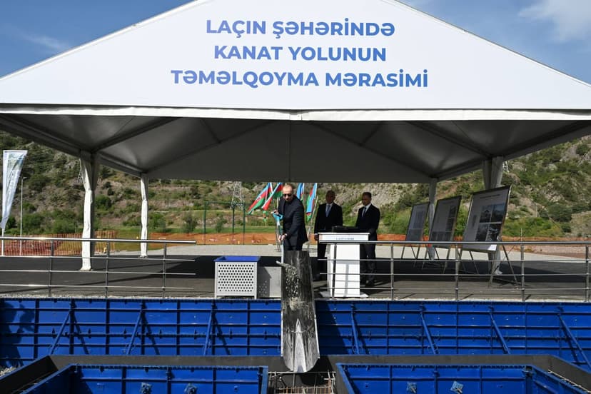 Ilham Aliyev Laid the Foundation for the Lachin Cable Car Line