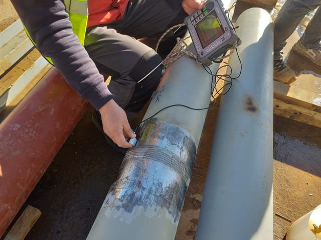 Ultrasonic testing method