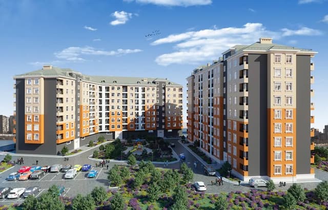 Khachmaz city, Heydar Aliyev Street, 1C — residential complex under design