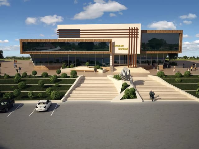 Shamakhi city, "Youth House" building