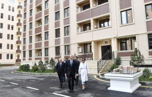 Residential buildings constructed for 1005 refugee families