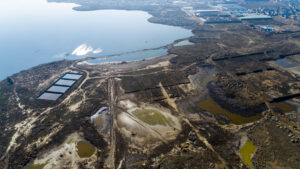 Historical restoration of Boyuk Shor Lake