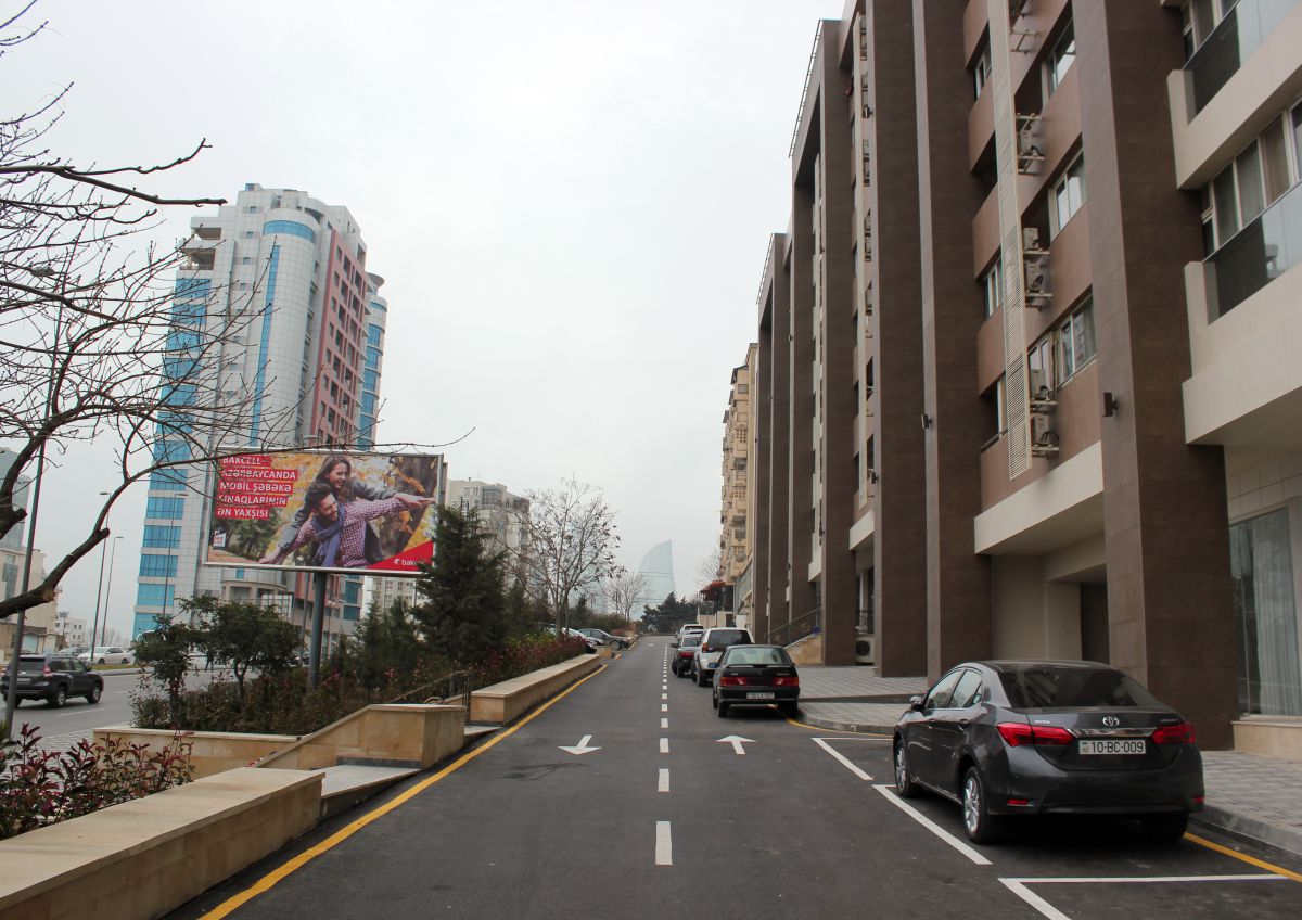 Reconstruction of existing 7-8-storey residential buildings on Nariman Narimanov Avenue 5724.55, Baku city