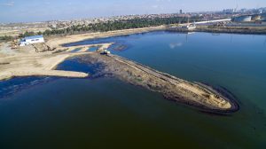 Historical restoration of Boyuk Shor Lake