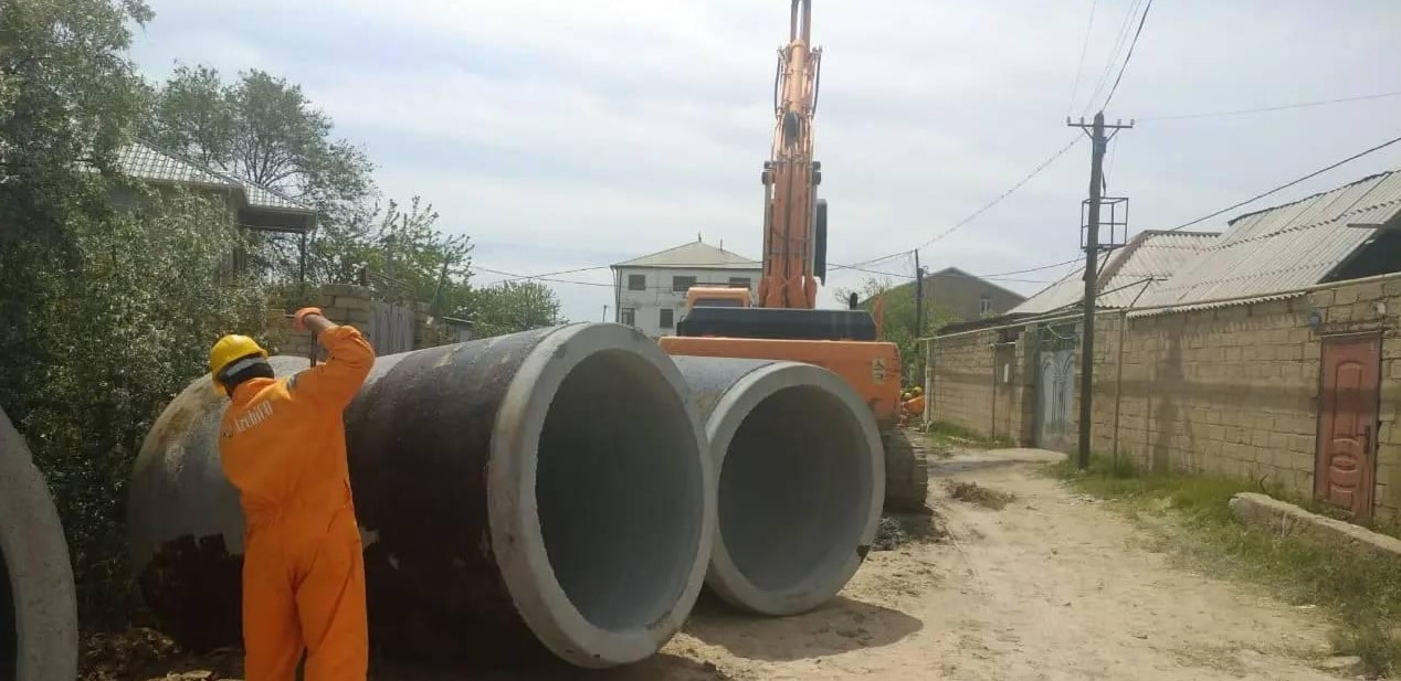 Ajidara Waste Water Collector Construction