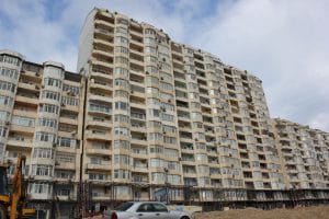 Реконструкция существующих 10-16-этажных жилых домов на проспекте Наримана Нариманова 125, 127, 127А, г. Баку