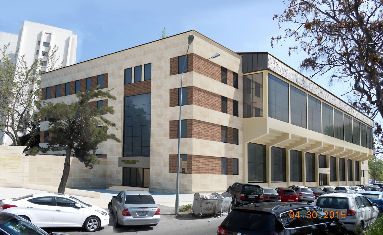 Overhaul of the Sports Hall of the Azerbaijan Technical University located on Ayna Sultanova Street, Yasamal district, Baku city