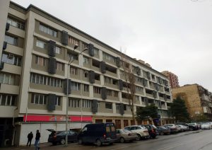Facade reconstruction of residential buildings at the intersection of Dilara Aliyev street 251-253 and Kovkab Safaralieva street  23, Nasimi district, Baku city