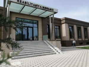The rehabilitation center of the Republican hospital, directly subordinated to the medical department of the Ministry of Internal Affairs of the Republic of Azerbaijan, located at: Narimanov district, Ziya Bunyadova avenue, 1972-1973