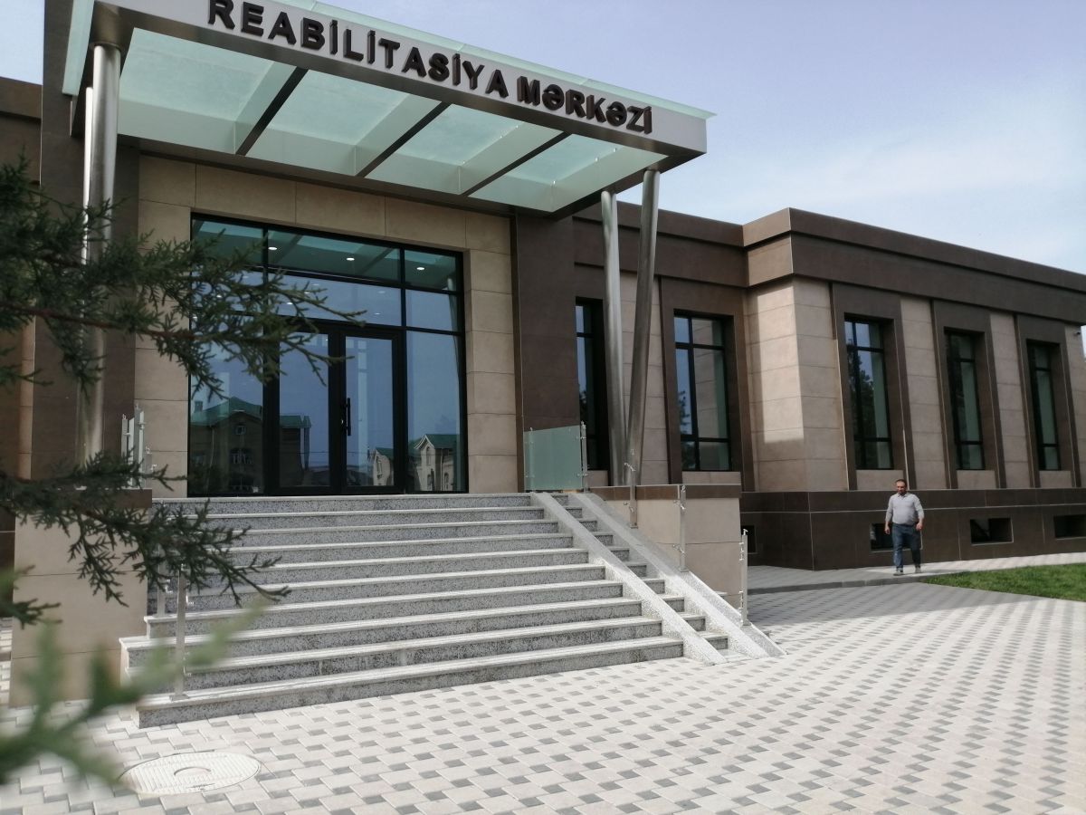 The rehabilitation center of the Republican hospital, directly subordinated to the medical department of the Ministry of Internal Affairs of the Republic of Azerbaijan, located at: Narimanov district, Ziya Bunyadova avenue, 1972-1973