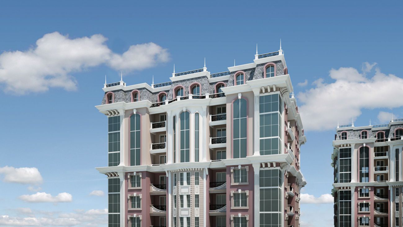 Высотные жилые комплексы спроектированные в 16-м окрестносте Сумгайыта