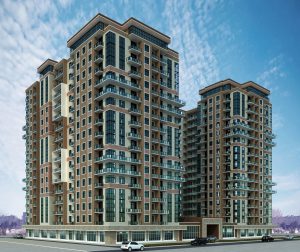 Designed multi-storey residential buildings on Javanshir street, Khatai district, Baku city