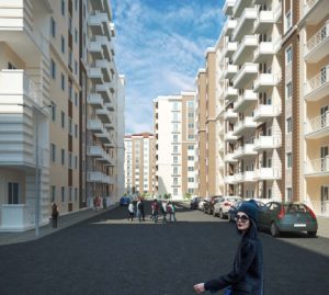 Баку, Сабунчинский район, поселок Маштага, строительство нового жилого квартала на 576 семей с необходимой социально-технической инфраструктурой для вынужденных переселенцев