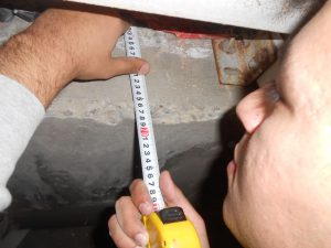 Concrete durability and protective covering inspection