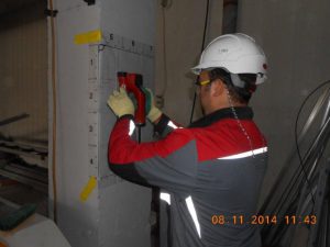 Concrete durability and protective covering inspection